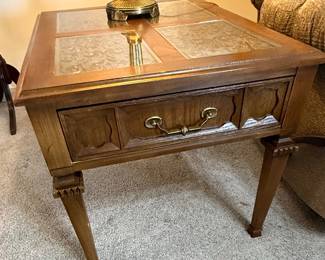Mediterranean Style End Table