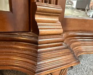 Chippendale Style Curio Cabinet