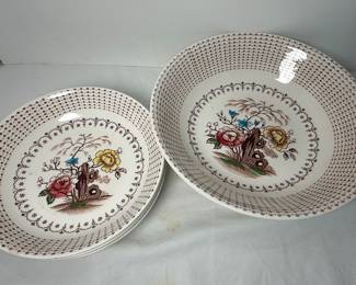 Nasco Berkshire Pattern Bowls