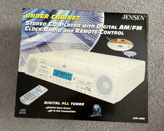 Jensen JCR-280 Under Cabinet CD Player