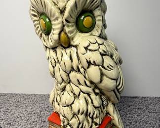 Vintage Byron Molds Ceramic Owl Figurine
