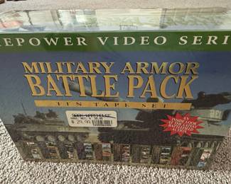 Firepower Video Series Military Armor Battle Pack