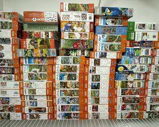 Assorted Jigsaw Puzzles Collection