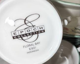 Epoch Collection Floral Bay E821 Dinnerware Set