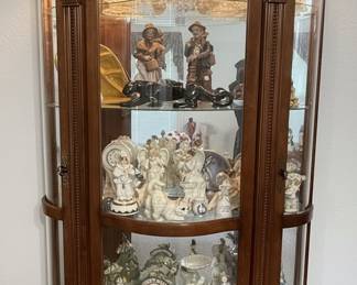 Chippendale Style Curio Cabinet
