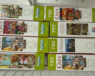 Assorted Jigsaw Puzzles Collection
