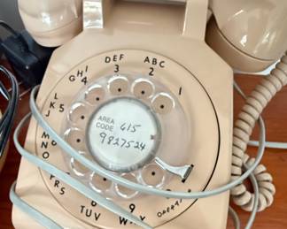 Western Electric 500 Style Rotary Telephone 1983