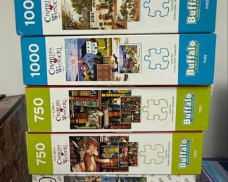Assorted Jigsaw Puzzles Collection