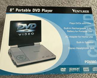 Venturer PDV880 8-Inch Portable DVD Player
