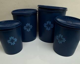 Tupperware Servalier Canister Set