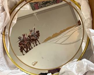 John Bellini Signed Nativity Mirror