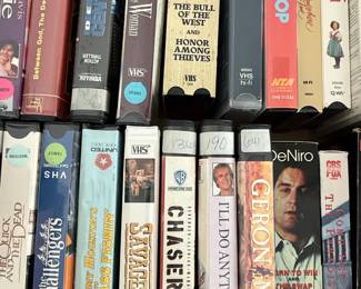Assorted Vintage VHS Movie Collection (Lot of 60)