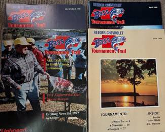 Reeder Chevrolet Bass Tournament Trail Newsletters