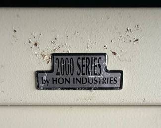 Anderson Hickey & HON 2000 Series 4-Drawer Filing Cabinets