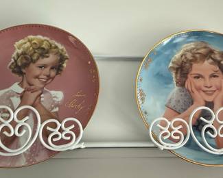 Set of 4 Shirley Temple Collector Plates by Danbury Mint