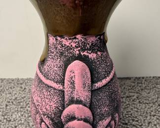 Mid-Century Modern Style Drip Glaze Vase
