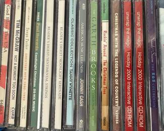 Assorted Music CD Collection - Country, Holiday, Classics