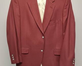 Roundtree & Yorke Burgundy Sport Coat