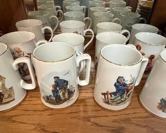 Norman Rockwell Seafarers Collection Tankard Mugs