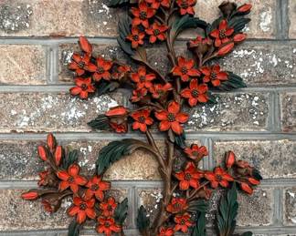 Syroco Floral Wall Plaques