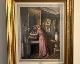 Reflections by Roger Joseph Jourdain Print