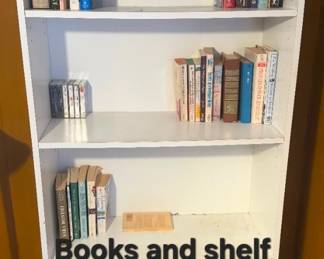 Lot 195 Shelves and contents