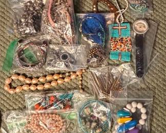 Lot 205 costume jewelry