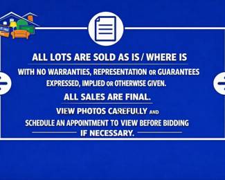 Lot 2 As is where is