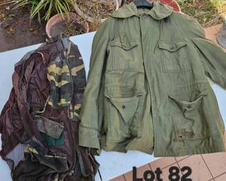 Lot 82 Hunting jackets