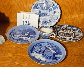 Lot 126 Collectors plates