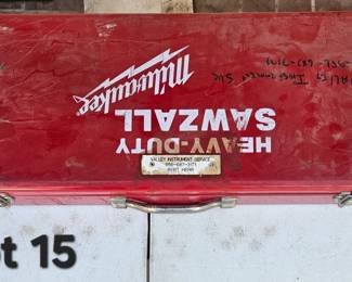 Lot 15 Sawzall detail