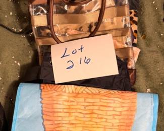 Lot 216 purses bags