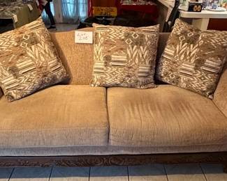 Lot 208 vintage loveseat