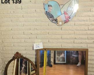 Lot 139 collection of 3 mirrors