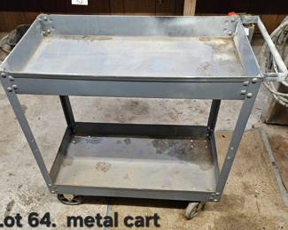 Lot 64 Metal Cart