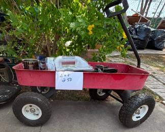 Lot 250 wagon contents