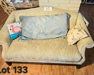 Lot 133 Vintage loveseat