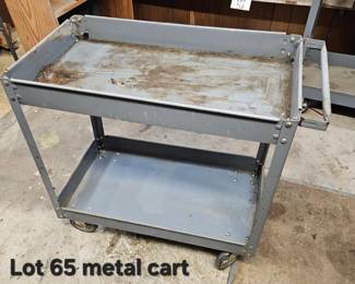 Lot 65 Metal cart