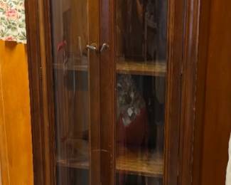 Lot 213 Curio Cabinet
