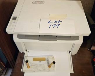 Lot 177 printer desk accessory