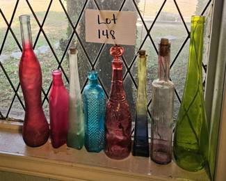 Lot 148 collection of bottles