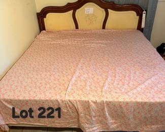 Lot 221 King bed
