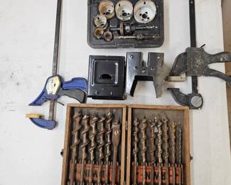 Lot 38 Drill bits and more