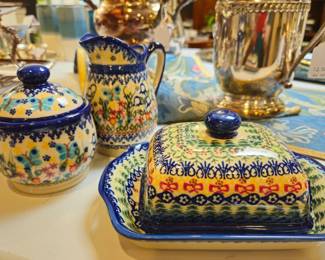 Polish pottery