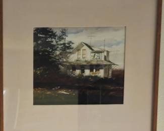 Watercolor by James Edward Jones