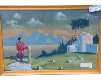 Jerry Bettz Chalk painting