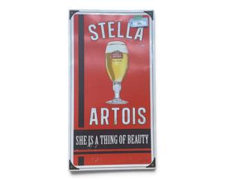 Stella Artois Metal sign