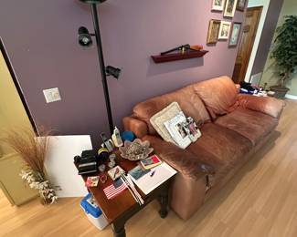 Leather couch can presale!