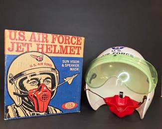 Ideal Steve Canyon U.S. Air Force Jet Helmet Toy