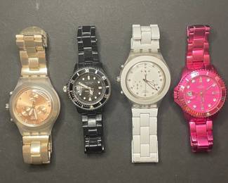 Swatch Full Blooded Diaphane Chronograph Watches